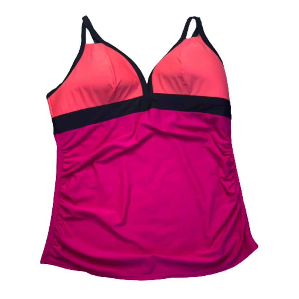 Cacique Swim Swimsuit Tankini Top Size 24